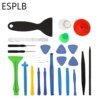 مجموعة أدوات فتح ESPLB 25 في 1 ، مجموعة مفكات إصلاح الهاتف المحمول ، أدوات تفكيك لأجهزة iPhone/iPad Tablet ، الكمبيوتر المحمول