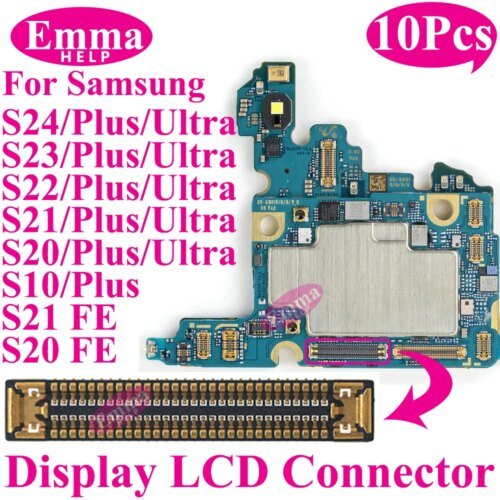شاشة LCD موصل FPC ، شاحن USB ، قابس اللوحة الرئيسية ، كابل مرن ، سامسونج S21 بلس ، S22 الترا ، S23 ، S24 ، S20 FE ، 10