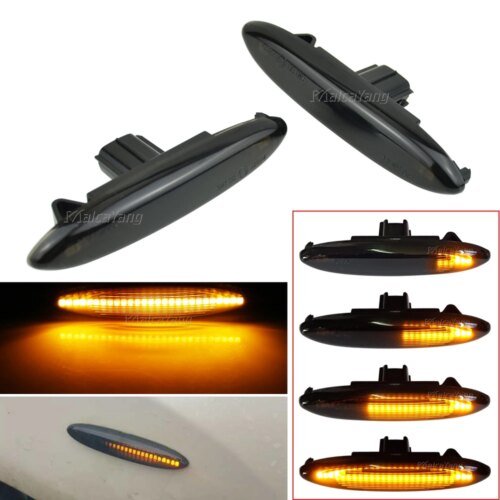 2 قطعة لكزس IS250 IS350 SC430 تويوتا مارك X REIZ كراون UZZ40 هايلاندر كامري 40 LED ديناميكية الجانب ماركر بدوره مصباح إشارة