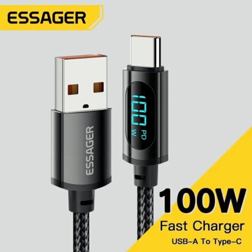 243459-bafc11.jpg Essager USB Type C Honor شاومي وسامسنج شحن فائق 66W/W شحن سريع شاحن USB C سلك