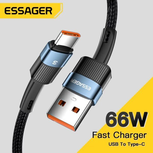 243637-c59023.jpg Essager 6A Type C شحن سريع لهاتف هاواوي P40 Pro P30 66W سلك شاحن بيانات لهاتف S21 Ultra S20 Poco