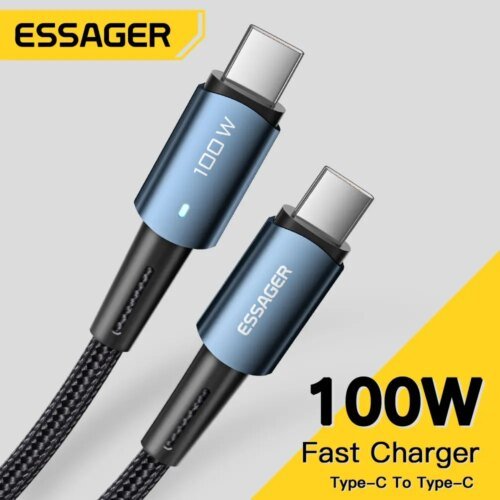 243901-bfbd83.jpg Essager pdw 60W نوع C كابل شحن سريع إلى 100 سلك محمول لشاومو و شاومو وسواكي وماك باد