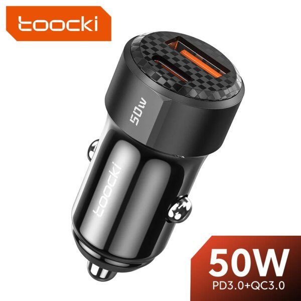 244896-0a3d72.jpg Tooccc QC PD 50. 0W شحن سريع بمنفذ USB نوع C شحن سريع لهاتف آيفون 12 13 14 هاواوي من شاومي بوكو