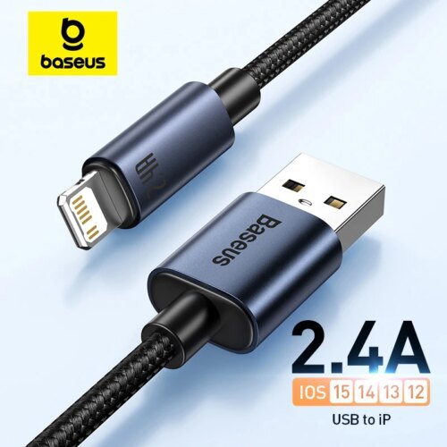 244954-4f7907.jpg Baseus-كابل USB لهاتف آيفون ، 2.4A ، شحن سريع ، مزامنة البيانات ، شاحن هاتف ، سلك سلك ، آيفون 13 ، 12 ، 11 ، برو ، ماكس ، 8 ، X