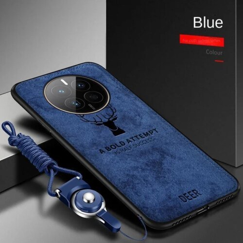 حافظة لهاتف OPPO Realme 12 Pro Plus من السيليكون الناعم + قماش صلب غزال سليم حماية الغطاء الخلفي لهاتف Realme 12Pro Plus
