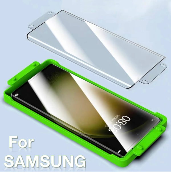 258280-c7bf82.png زجاج واقي شاشة مقاوم للانفجار ، واقي مع تثبيت ، Samsung Galaxy S24 ، S23 ، S22 ، S21 ، S20 ، Note 20 ، 10 Ultra ، 9 ، 8 Plus