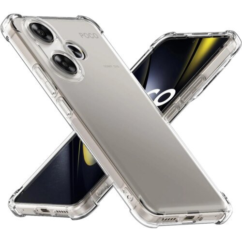 جراب مقاوم للصدمات من البولي بروثين الحراري لهاتف شياو بوكو f6 ، m6 pro ، x6 ، f5 ، m5 ، x5 ، m4 ، 5g ، غطاء واقي شفاف