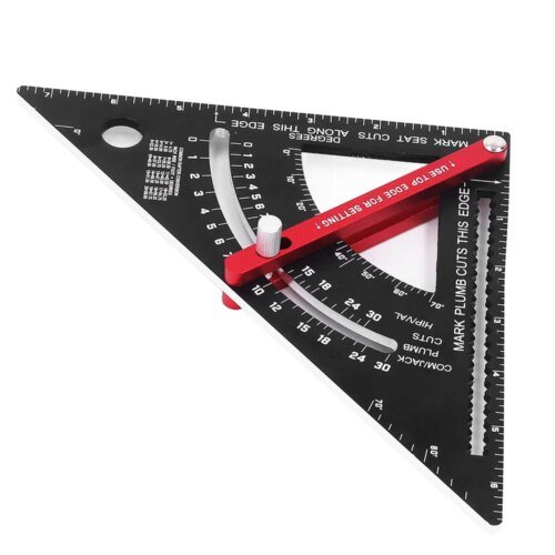 268606-9de55a.jpg مسطرة مثلث نجارة قابلة للتعديل ، متعددة الوظائف ، تخطيط النجارة ، مربعة ، أدوات النجارة ، قياس مربع ، 7 بوصة