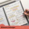 دفتر اللوازم المدرسية رسم  منقط خط شبكة