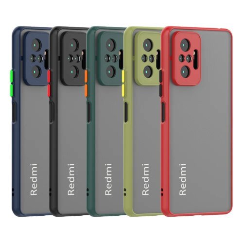 جراب هاتف صلب سيليكون غير لامع ، غطاء خلفي عالمي مقاوم للصدمات ، ملمس جلد ، Xiaomi Redmi Note 10 Pro Max ، 10s ، Note10 ، 4G ، Poco F3
