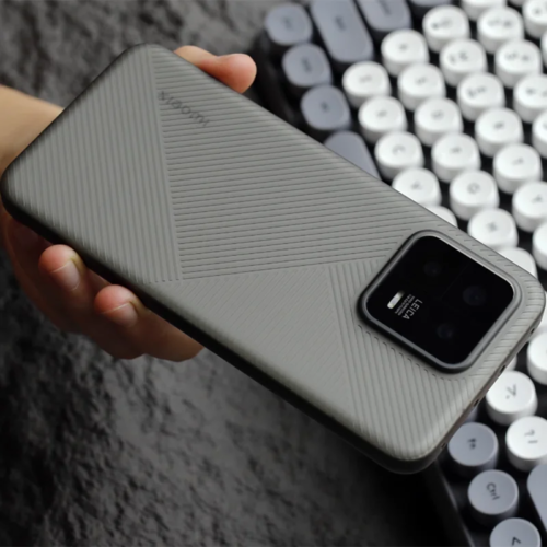 حافظة خلفية صلبة رفيعة للغاية لهاتف Xiaomi Mi 13 14 Pro Ultra 15 غير لامعة هندسية غير متساوية شريط بلوري غطاء فاخر Funda