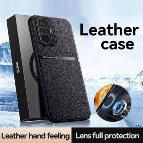 281769-2dbc14.jpg Xiaomi redmi note 10 ، 10 s ، مع لوحة معدنية ، حافظة جلدية لـ redmi note 10 pro max note 10 s ، حامل سيارة مغناطيسي