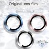 واقي الكاميرا حلقة معدنية لهاتف iPhone ، iPhone 14 Pro Max ، زجاج مقسى ، غطاء العدسة الخلفية ، iPhone 13 Pro Plus ، iPhone 15 غطاء واقي
