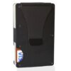 محفظة رفيعة للرجال - محفظة صغيرة الحجم بجيب أمامي RFID للرجال - محفظة معدنية مع مشبك نقود للرجال