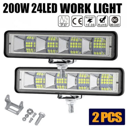 LED مصباح  سيارة الطرق الوعرة الضباب ،