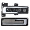 ضوء LED يمين أو يسار مناسب لـ 1988-1998 تشيفي جي إم سي C/K 1500 2500 3500 سوبربان سيلفرادو تاهو يوكون