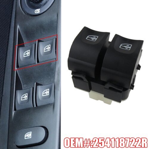 441377-a04b04.jpg زر رافع مفتاح نافذة الطاقة الكهربائية 254118722 R لرينو كليو Mk4 كابتور داسيا داستر لوجان سانديرو اكسسوارات السيارات