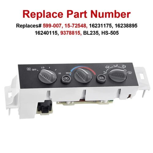553003-98db23.jpg وحدة تكييف هواء لشفروليه ، سخان ، لوحة تحكم في المناخ ، GMC ، C1500 ، C2500 ، C1500 ، K1500 ، ~ 3500 ، 15-~ ~ ~ ~ ~ ، A/C