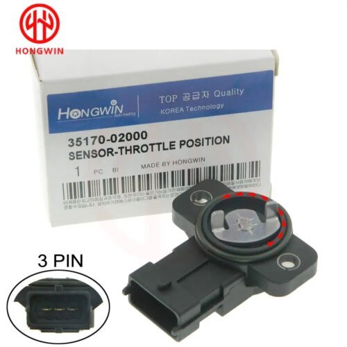 مستشعر موضع الخانق لسيارات Hyundai I10 ، Kia الصباح Picanto 2004-2007 ، 3517002000 ، TPS 35102-02910 35170-02000