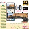 654342-4cb5aa.jpg Acceo 4K Dashcam مع شاشة لمس 11.26 بوصة تدعم تسجيل ثنائي القناة 2.5K كاميرا خلفية مدمجة WiFi ADAS & GPS صندوق أسود للسيارة
